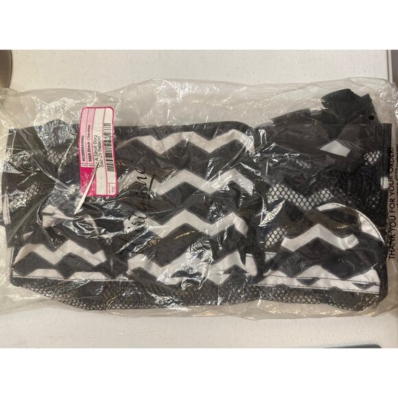 Thirty-One Gifts On A Stroll Bag Black Chevron Organizer Tote - Picture 2 of 4